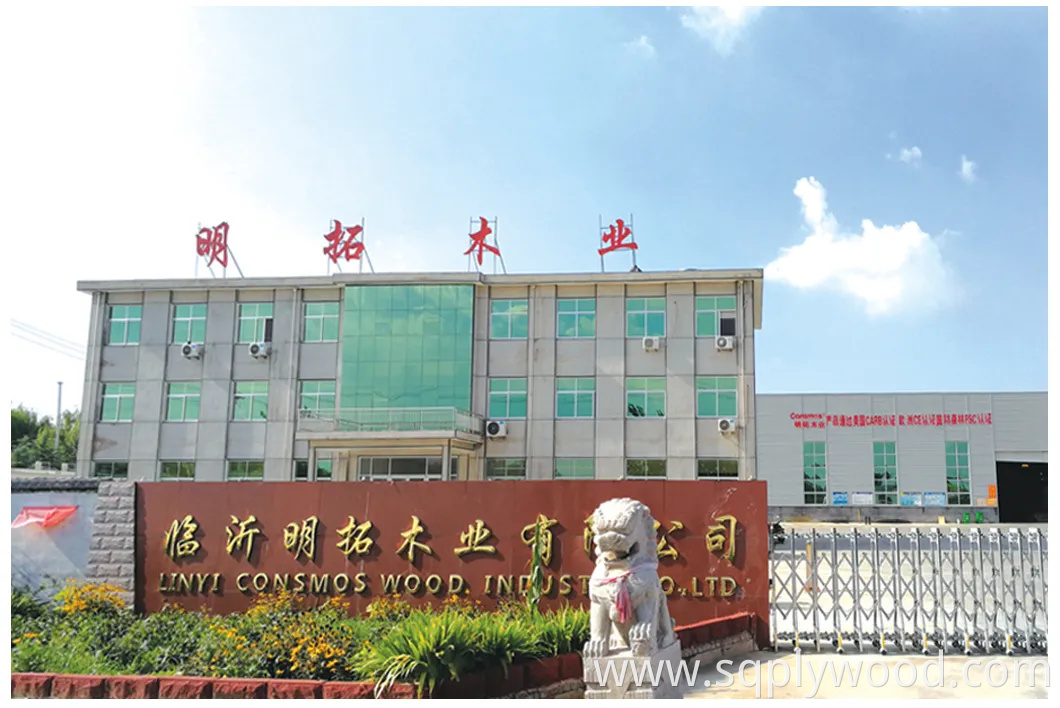 Linyi Factory 2-25mm Melamine Slatwall MDF Fiber Board Slot/Slotted Plain MDF for Furniture